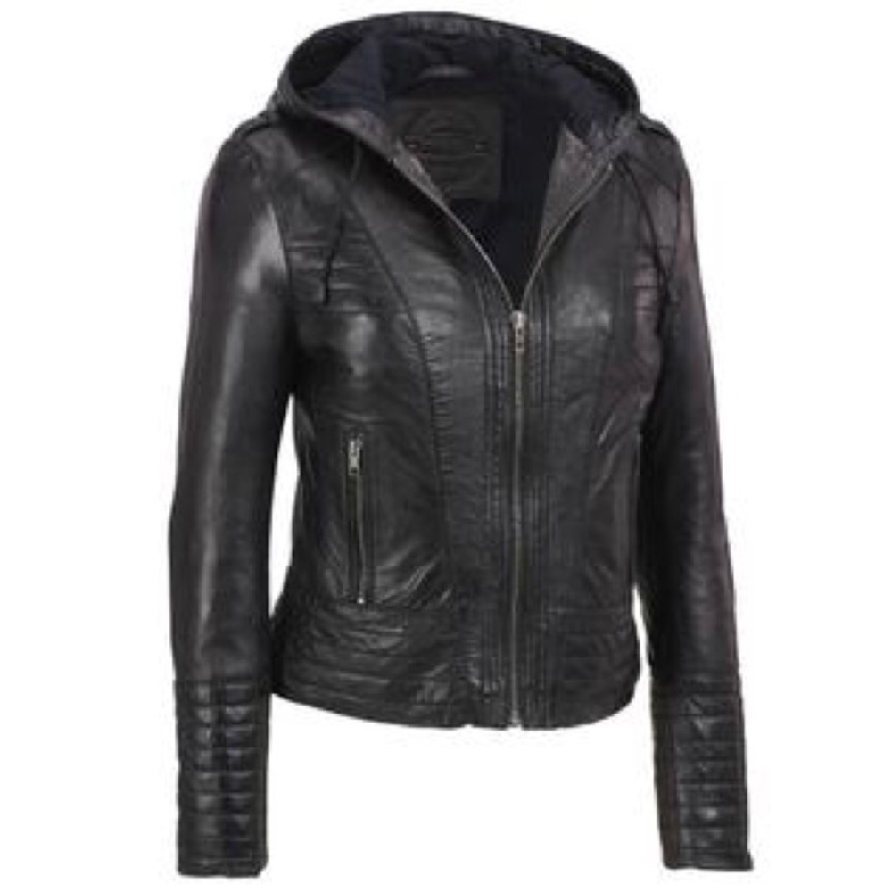 Milwaukee Leather authentic black leather jacket